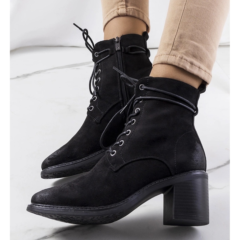 Botas negras Sanlow negro 1