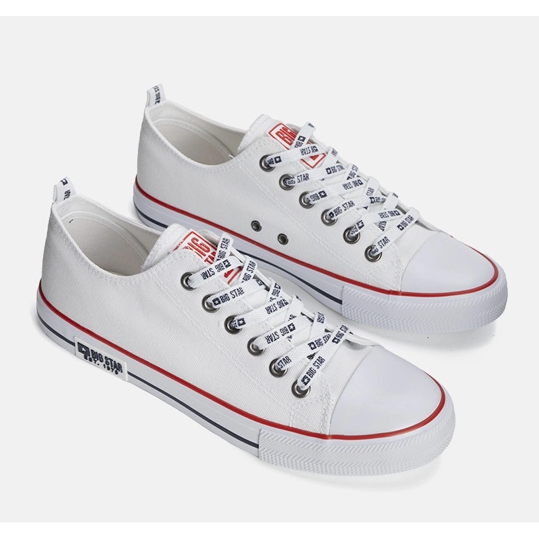 Deportivas blancas de hombre Big Star KK174048 blanco 1