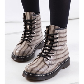 Botas grises de mujer de Norte 1 Botas grises de mujer de Norte 1