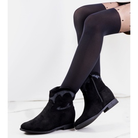 Botas cowboy negras de Velha negro 2