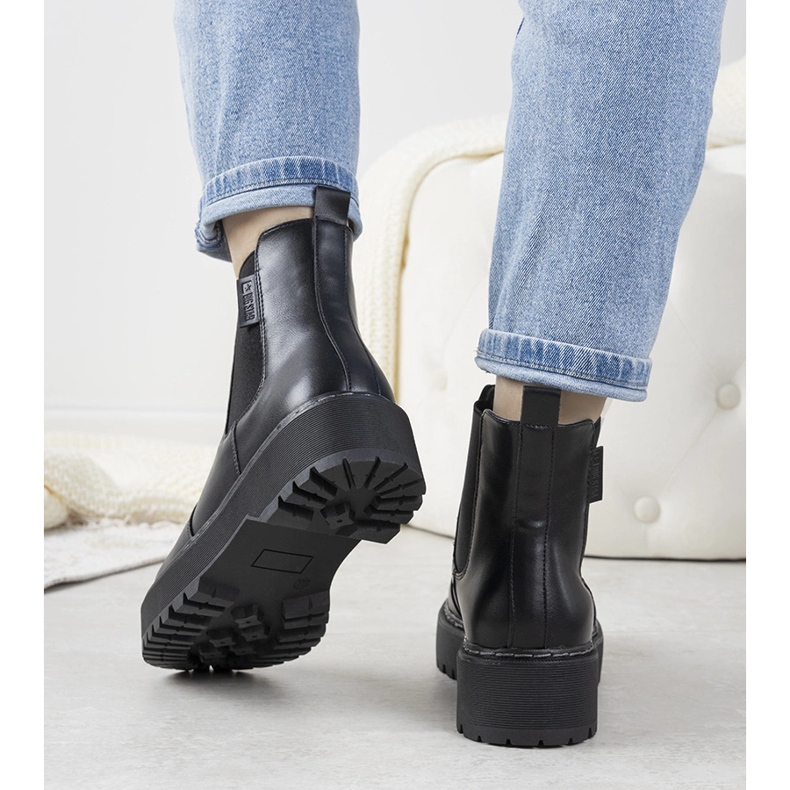 Botas negras Big Star II 274101 negro 1 Botas negras Big Star II 274101 negro 1