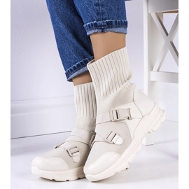 Deportivas Saker beige 1