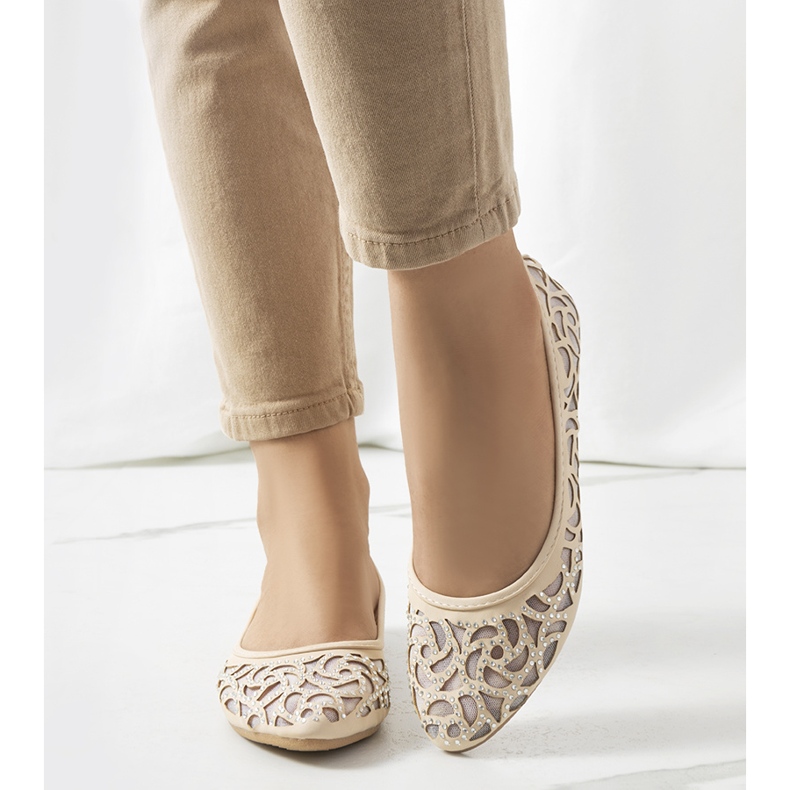 Bailarinas caladas Coalfell beige 1