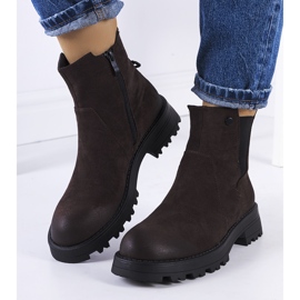 Botines Chelsea marrón Krosstoen 1