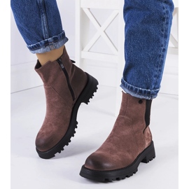 Botines Chelsea Krosstoen rosas rosado 1