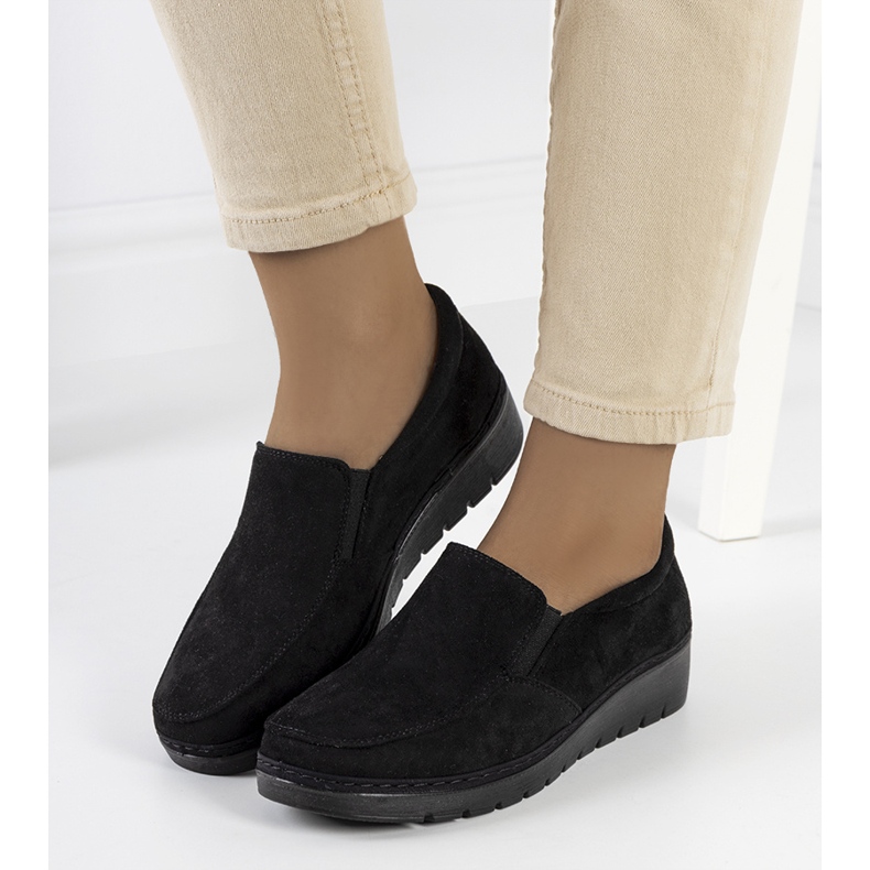 Zapatos negros de Pirn 1 Zapatos negros de Pirn 1