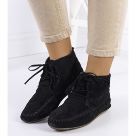 Botines negros Lalo de ecogamuza 1