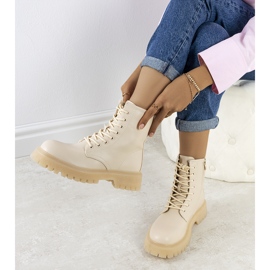 PA1 Botas de montaña mujer Tamila beige 2 PA1 Botas de montaña mujer Tamila beige 2