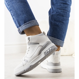 Zapatillas grises para el tobillo Megatheo 2