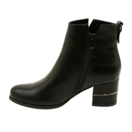 DASZYŃSKI Botines negros aislantes para mujer 1