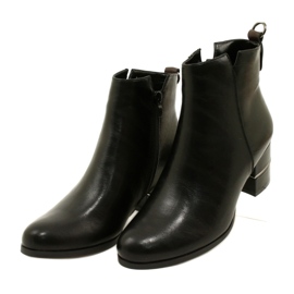 DASZYŃSKI Botines negros aislantes para mujer 2