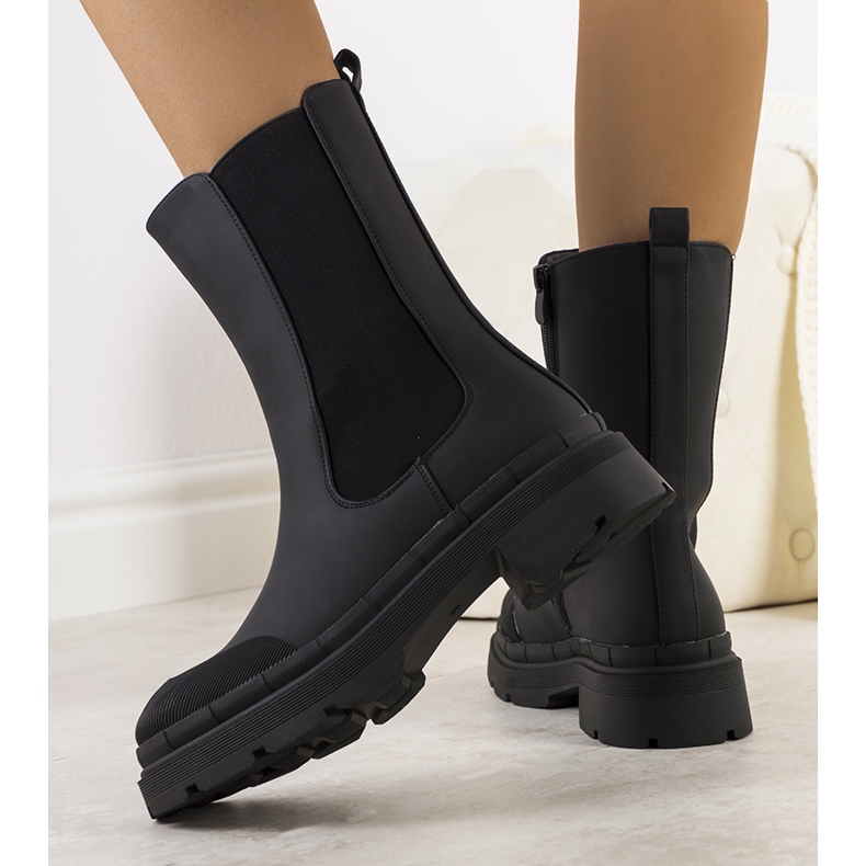Botas Antede negro mate 1