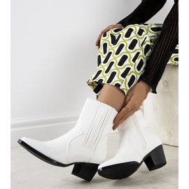 Botas camperas blancas Bento blanco 2