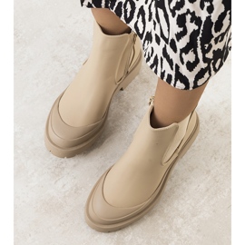 Botas mujer beige Detis 1