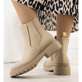 Botas mujer beige Detis 2