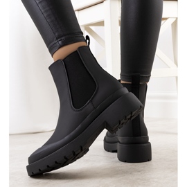 Botas negras de mujer de Detis. negro 1