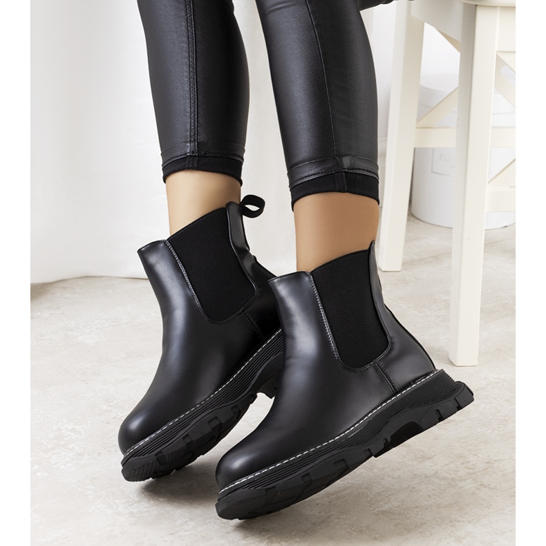 BM Botas mujer Pilar negras negro 1 BM Botas mujer Pilar negras negro 1