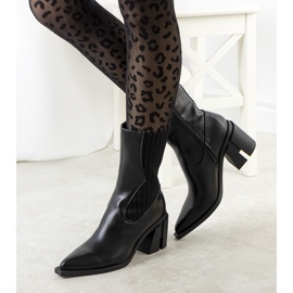 Botas camperas negras Alanna negro 1