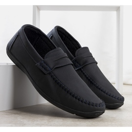 BM Mocasines hombre Pearse azul marino 3