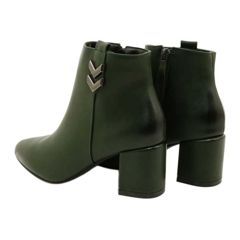 M.Daszyński Botas aislantes con cremallera verdes. 3