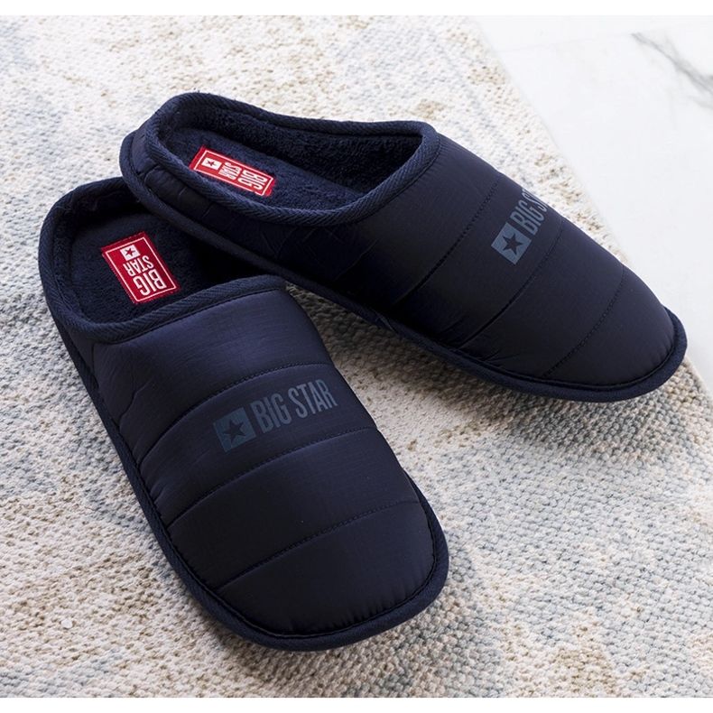 Big Star Zapatillas térmicas hombre azul marino KK174360 1