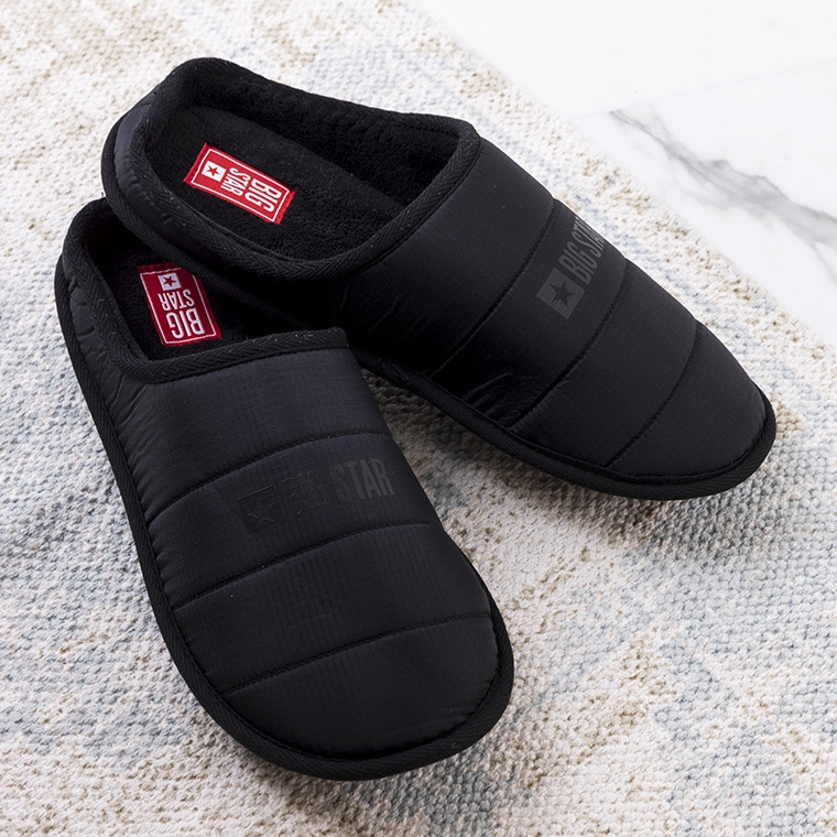 Big Star Zapatillas aislantes negras para hombre KK174361 negro 1