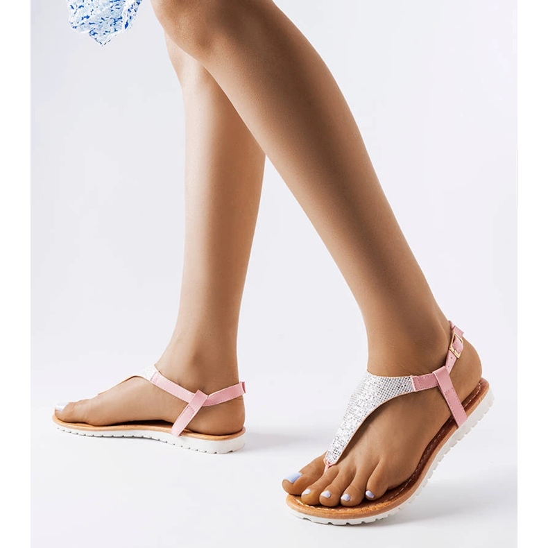 Sandalias de mujer Falls rosas 1