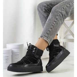 PA1 Botas de nieve negras para mujer de Laursen negro 1