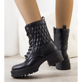 PA1 Botas de montaña de mujer Mezza negras negro 1
