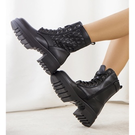 PA1 Botas de montaña de mujer Mezza negras negro 2