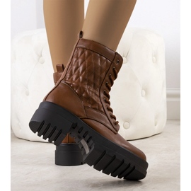 Botas de montaña de mujer Mezza marrón 2