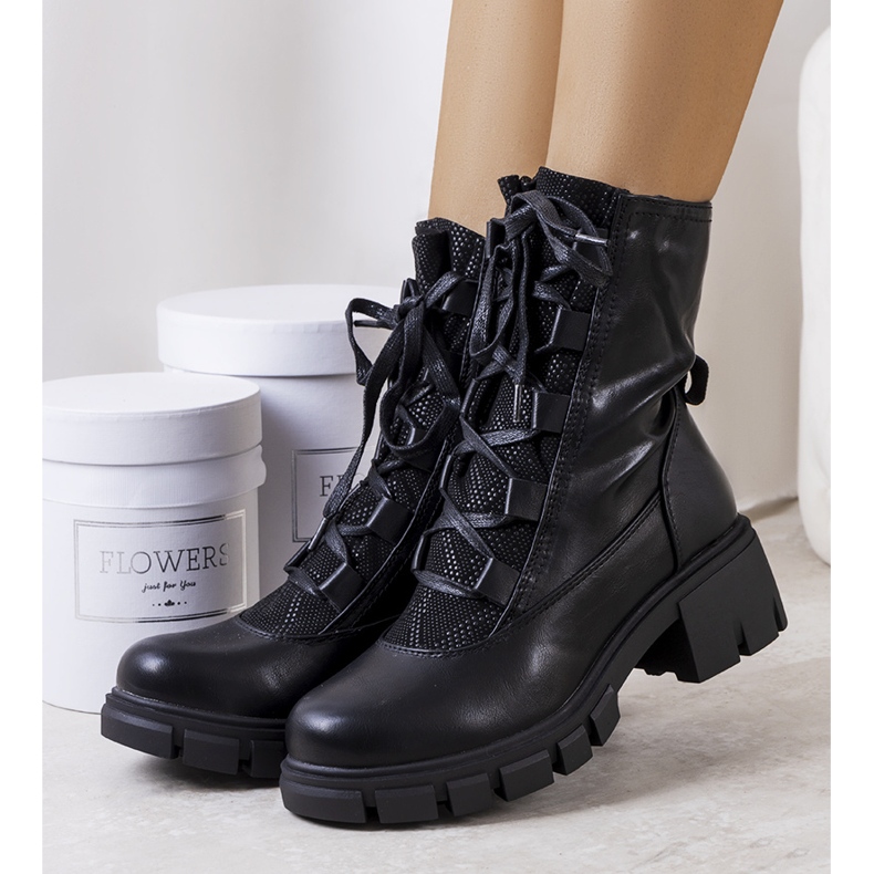 PA1 Botas negras Alcaraz de mujer negro 1