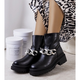 Botas negras con suela alta Alide negro 1