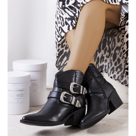 Botas vaqueras negras negro 1 Botas vaqueras negras negro 1