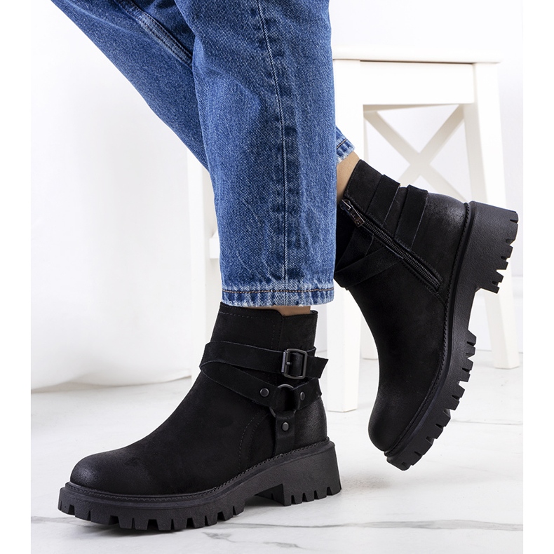 PA1 Botas negras Piave de mujer negro 1