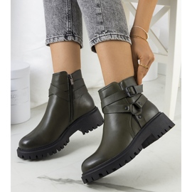 Botas de mujer Meraz verde 2