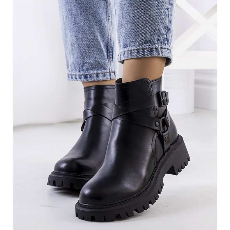 PA1 Botas de mujer Meraz negras negro 1