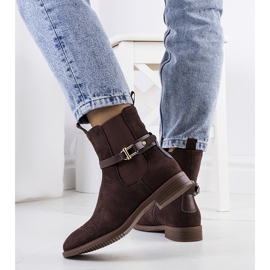 Botas marrones clásicas Odila marrón 2