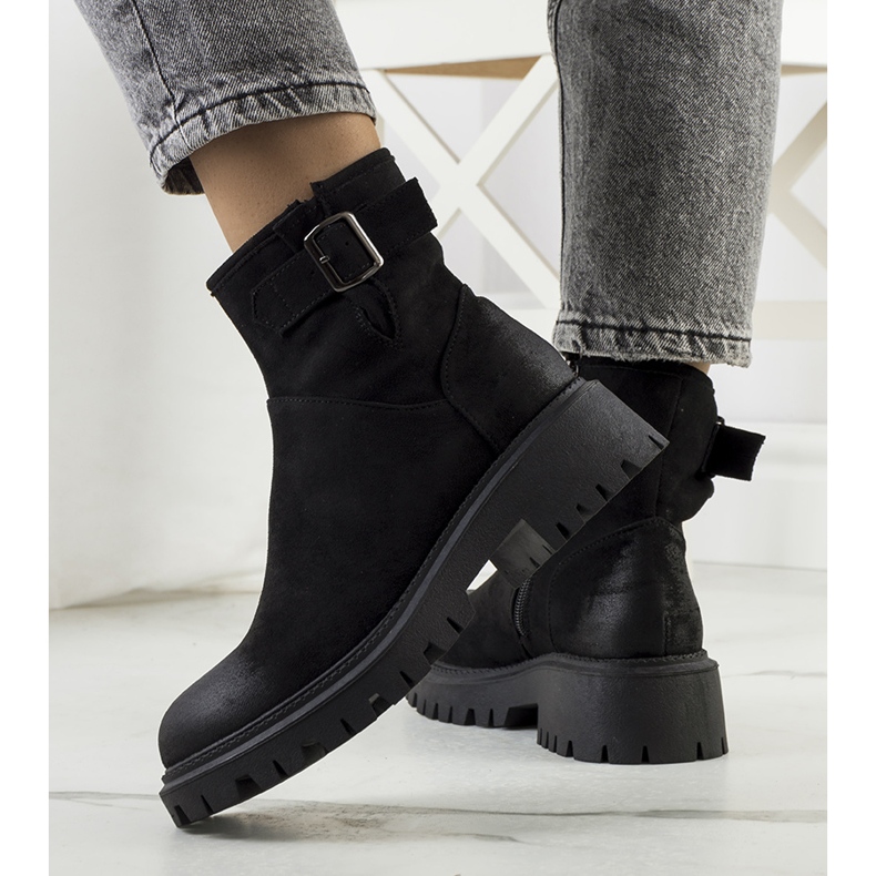 PA1 Botas negras de Alejandra negro 1