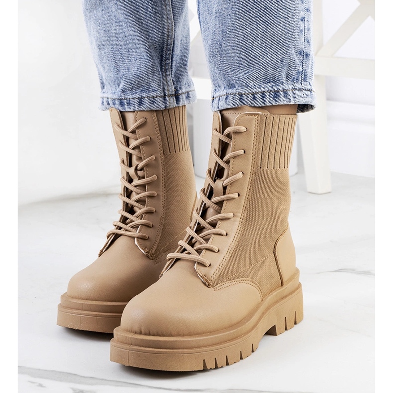 Tramperos de Brown Lennon beige 1