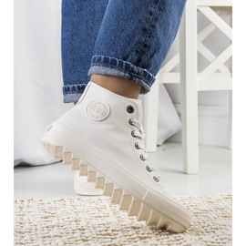 Deportivas blancas con aislamiento Big Star GG274108 blanco 2