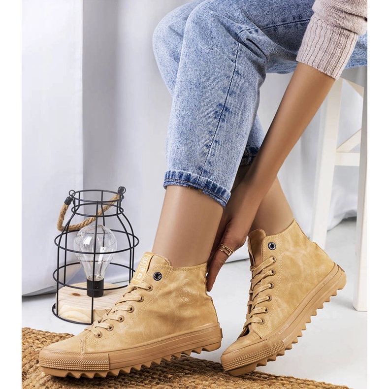 Deportivas marrones con aislamiento Big Star GG274072 beige 1