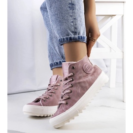 Deportivas rosas insuladas Big Star EE274113 rosado 1