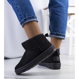 Big Star Botas de nieve negras para mujer KK274288-906 negro 2