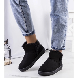Big Star Botas de nieve negras con pelo KK274622 negro 1