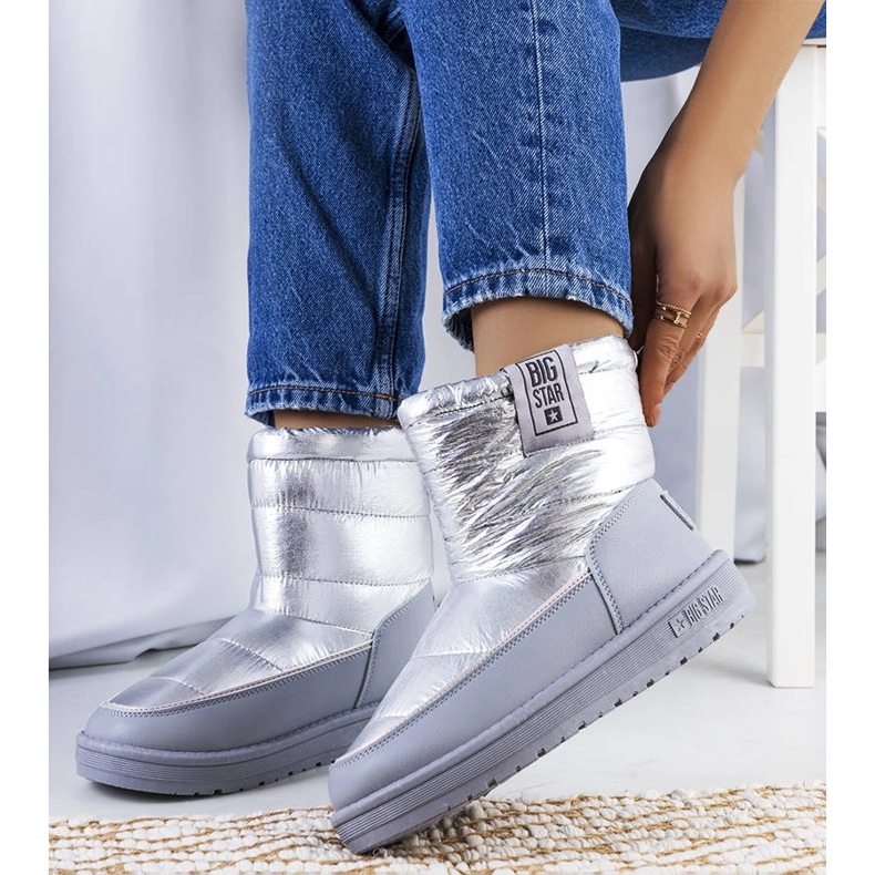 Big Star Botas de nieve plateadas II274118 plata 1 Big Star Botas de nieve plateadas II274118 plata 1
