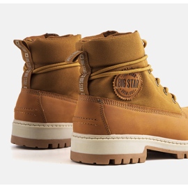 Botas de montaña de hombre camel Big Star KK174203 marrón 2