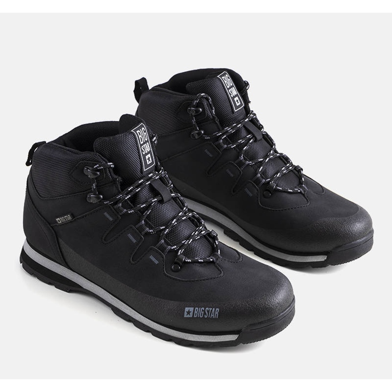 Botas de montaña para hombre Big Star EE174437 negras negro 1