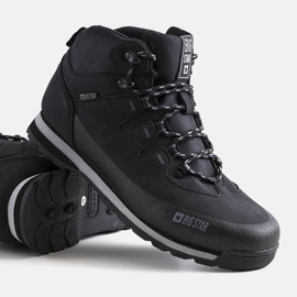 Botas de montaña para hombre Big Star EE174437 negras negro 3