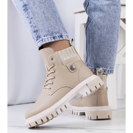 PA1 Botas de mujer beige de Odell 1